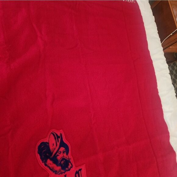Pendleton Blanket Conquistadores Del Cielo Secret Society Red Wool - Picture 16 of 16